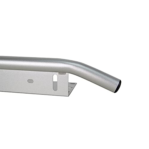 Willpower Universal Led Light Bar Mounting Bracket Front License Plate Mounting Bracket Holder License Plate Frame Bracket Front Bull Bar Bumper for Off Road Lights LED Work Light Bar Silver - size: A Sliver