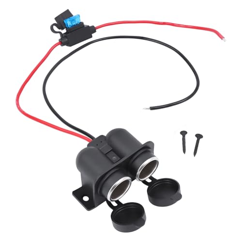 DC 12V Cigarette Lighter Socket with Blade Fuse 15A