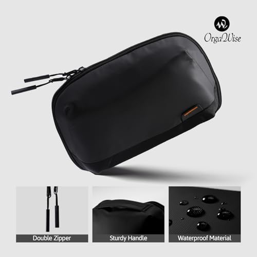 OrgaWise Electronics Travel Organizer, Multi-Layer Tech Case (Pouch-Black, 5.3, Liters) - color: Pouch-Black