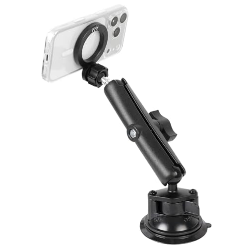 1" to 17mm (0.67") Ball Adapter with 5.9" Long Double Socket Arm, Compatible with RAM B Size Mounts, Fits Garmin GPS Mount and 17mm Swivel Ball Mounting Phone Holder - style: 1" to 17mm Ball Adapter with 5.9" Arm