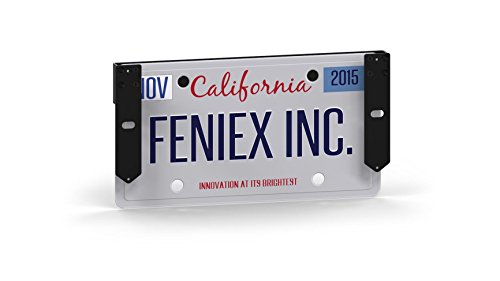 Feniex Surface Mount | License Plate Mount | Compatible with Feniex Fusion and Q-Series Lights | Light Bracket