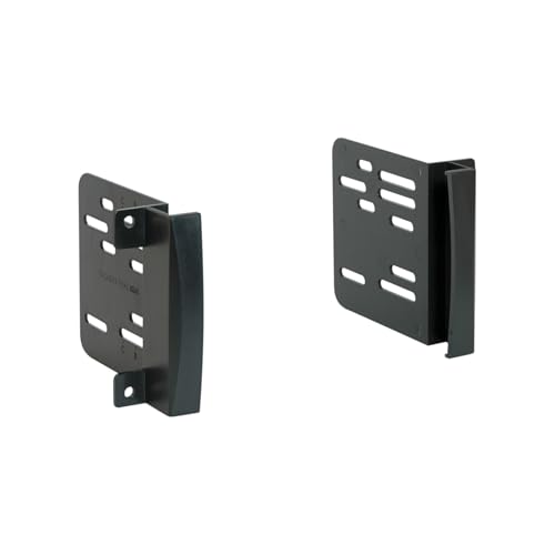 Scosche CR1291B Double DIN Radio Install Dash Kit Compatible with Select 2007-19 Chrysler, Dodge, Jeep, Mitsubishi and VW Vehicles - Car Stereo Install Kit - See Fit Guide in Images to Verify Vehicle - style: Dash Kit Only