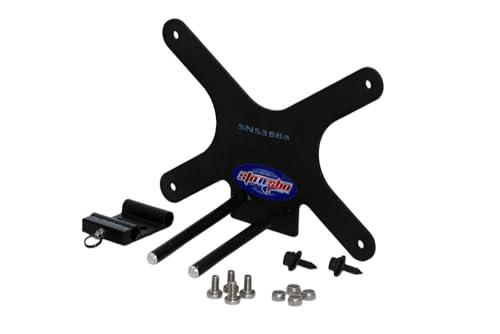 STO N SHO License Plate Bracket Made for 2024-2025 Porsche Cayenne/Cayenne S with Adaptive Cruise Control (Without SportDesign Package)