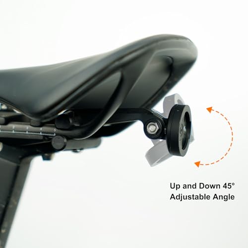 Thinvik Bicycle Mount Compatible with Garmin Varia TL300, RTL500, RTL510, RTL515, RVR315, Magene L508, iGPSPORT SR30, Gopro, Adjustable Bike Seat Bow Mount