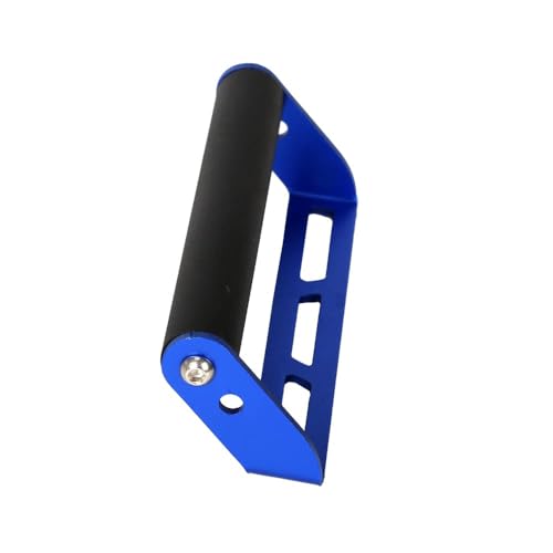 Off-Road Motorcycle Phone Mount, Universal Handlebar Mount for GPS Navigation & Smartphone, Dirt Bike Phone Holder (Blue) - size: Blue