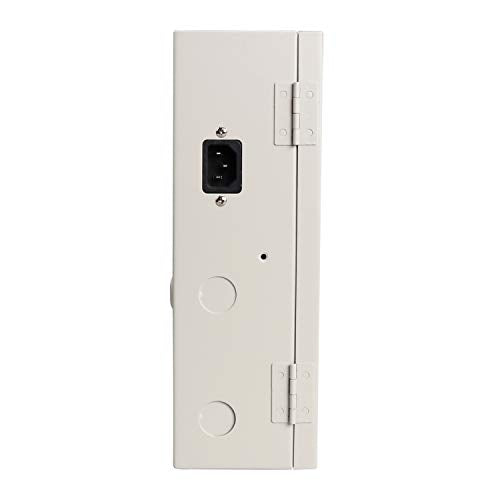 9 Channel 9 Way 12V 5Amp DC Metal Boxed Cabinet Regulated Power Supply Unit with Backup Battery Link for Burglar Alarms CCTV Cameras PTZ Access Control - size: 5A9CH