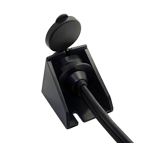 chenyang USB 3.0 Dual Port Flush Mount 2 Male to 2 Female Extension Cable for Car Dashboard Panel Mount - color: Dual Port Male to Female with Waterproof