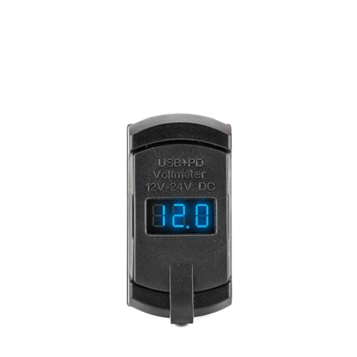 Wsays Dual USB Rocker Switch Fit for Polaris RZR Ranger General Xpedition - style: Dual USB