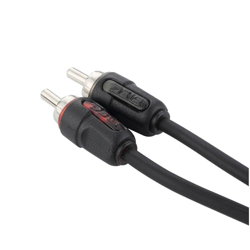 DS18 BTC-Five Bluetooth 5.3 Audio Receiver for Car, Marine & Powersports – Wireless RCA Adapter, 130ft Range, 3.3V Pre-Out, IP66 Water-Resistant, Auto Reconnect