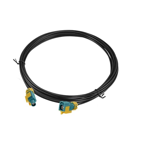 Eightwood Waterproof Fakra Z Female to Male Antenna Extension Cable 20ft - size: 20ft/610cm