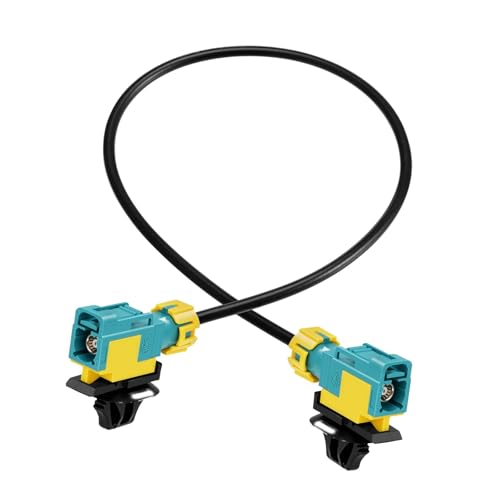 Eightwood Waterproof Fakra Z Female to Female Car Antenna Cable 0.98 Feet - size: 0.98ft/30cm