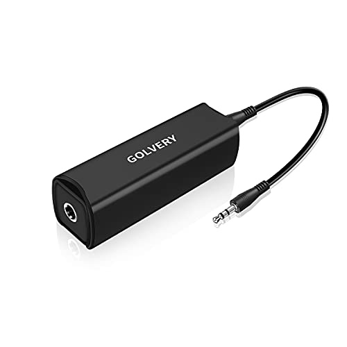Golvery Ground Loop Noise Isolator, 3.5mm AUX Noise Filter