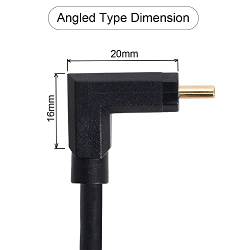 90 Degree Up & Down Angled USB-C USB 3.1 Type C Male to Female Extension Data Cable 30cm - style: Up Angled