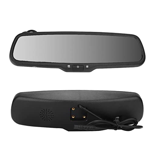 4.3inch Rear View Mirror Monitor, Auto-Dimming Rearview Monitor,480 * 272, 500 cd / m2 HD Reverse Camera System for Trucks & Van,Camera Monitor Parking Aid with Bracket