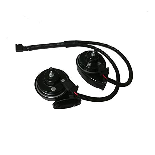 HERCHR Speaker Wire Harness, 12V Car Horn 1 to 2 Speakers Adapter Connector Adaptor Plug Wiring Kit for for ToyotaCar Truck Snail Horn