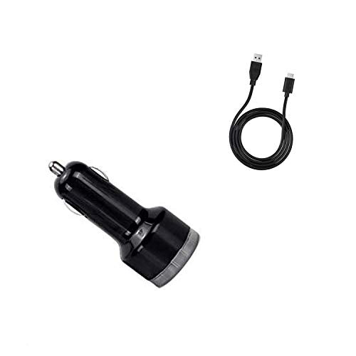 Car Charger Replacement for Garmin Dezl OTR610 A04157 OTR710 A04158 dēzlCam LGV610 LGV710 DriveSmart 66 76 86 RV Cam 795 GPS Truck Navigator 5VDC 3A Power Supply Adapter Cord Cable