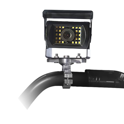 Vehicle Backup Camera Aluminum alloy 360Degree Rotative Mount Bracket holder For Truck Exterior Arm Side view Mirrior Camera Reverse Camera for SUV,RV,Trailer,Motercycle, bicycle Heavy Duty Trucks