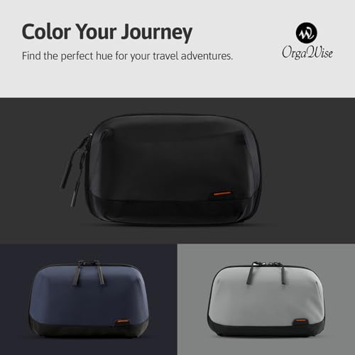 OrgaWise Electronics Travel Organizer, Multi-Layer Tech Case (Pouch-Black, 5.3, Liters) - color: Pouch-Black