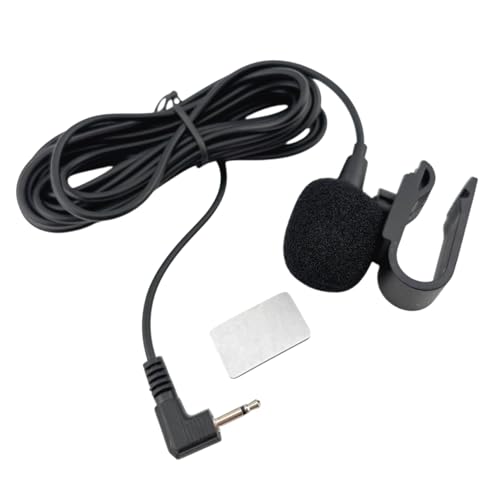 SCREENTRONICS 2.5mm Plug Microphone Compatible Replacement for Pioneer AVH, AVIC, FH, DEH, DMH, SPH, MVH, MXTX Series Head Unit Receiver – External Mic for Clear Audio and Hands-Free Communication