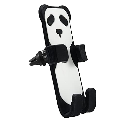 Alpena Hug Buddy Air Vent Universal Car Cell Phone Holder, Adjustable, Mount Compatible with iPhone, Samsung Galaxy, LG, Google, Nexus 5X, and Most Smartphones, Bamboo the Panda - color: Bamboo The Panda