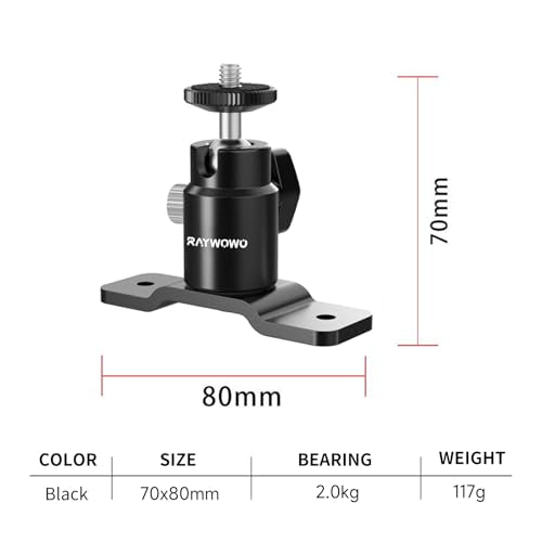 T-Shape Camera Wall Mount with 1/4" Screw and 5/8" Stud - style: T Shape Wall Mount