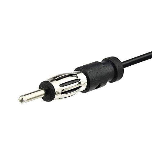 BINGFU Car FM AM Radio Antenna Extension Cable 20 feet Cord DIN Plug Connector Coaxial Cable for Vehicle Truck Car Stereo Head Unit CD Media Receiver Player - size: 20ft / 6m
