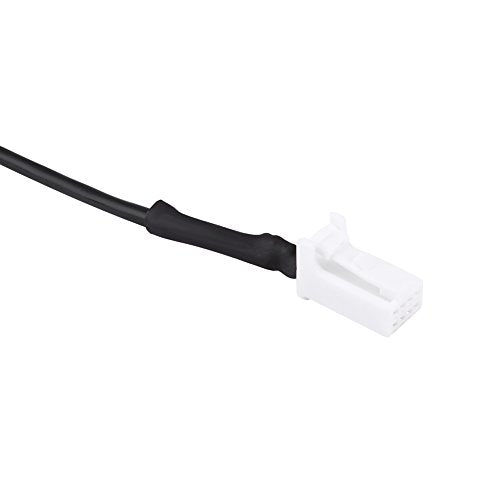 Car AUX Audio Cable,3.5 mm Audio Cable, Audio AUX Input Cable Adapter 8pin Plug 3.5mm Jack Fit for Suzuki Swift Vitra Jimny