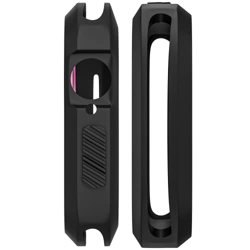 D & K Exclusives Compatible with Apple Watch 42mm Case, Shockproof Sport Protective Bumper Case for iWatch Women Men Kids GPS iWatch Series 3/2/1, Black, Pink - color: Black, Pink