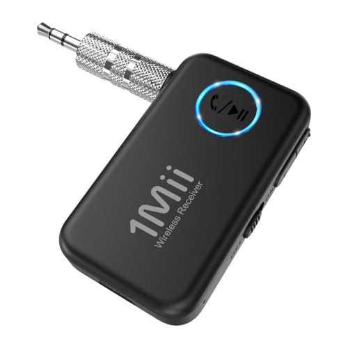 1Mii Bluetooth 6.0 Receiver for Car, AUX Bluetooth Car Adapter - style: ML100 (Standard)