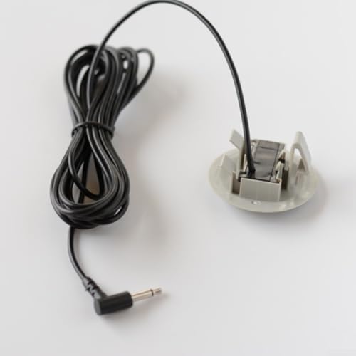 TreasureCave 3.5mm Microphone for Car Vehicle Head Unit GPS DVD Enabled Stereo Audio Radio Assembly Mic Microphone Accessories for Au-di