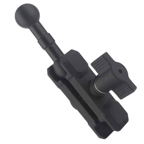 17mm Ball Mount Extension Adapter, 360° Rotation Extension Rod for Jeep Car Air Vent Dashboard 17mm Phone Holder, Compatible with Garmin GPS Mount, Aluminum