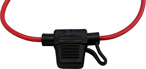 in-Line Car Mini Blade Fuse Holder Waterproof 18AWG Upto 15A 12V/24V/32V DC