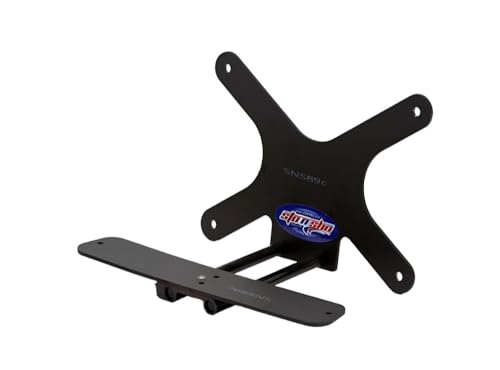 STO N SHO Front License Plate Bracket Compatible with 2020-2024 Chevrolet Camaro with Factory Ground Effects /1LE Performance Pack(SNS89c)
