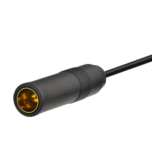 Yuslao Vehicle Car AM FM Radio Antenna Extension Cable 10ft / 3m DIN Plug to Socket RG174 Car Antenna Extension Cable for Vehicle Truck Stereo Head Unit CD Media Receiver Player - color: DIN Plug to Socket-10ft/3m