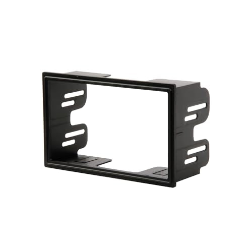 Scosche VW2351B Double DIN Radio Install Dash Kit Compatible with Select 2002-05 Volkswagen Vehicles- Aftermarket Car Stereo Installation Kit - Factory Texture Match - See Fit Guide Image for Vehicles - style: Dash Kit Only