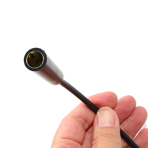 Anina Car Radio Antenna Splitter Cable 2 in 1 Out, Universal Car Stereo Car Radio Antenna Adapter Female to Female Universal Aerial Connector Radio Antenna Extension Cable