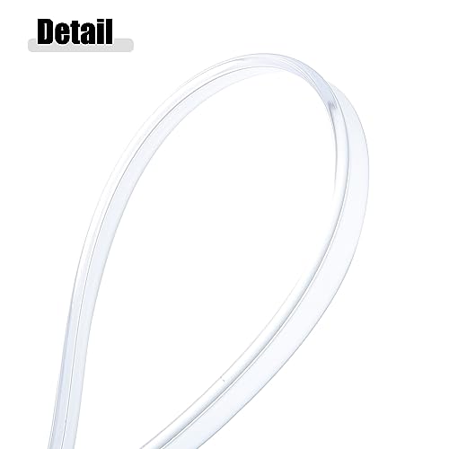 ACROPIX 2.5mm 0.10" 1.5m 4.92ft Universal Skirt Side Glow Optic Fiber Cable Car Light Decoration Clear - Pack of 1 - size: 1.5m