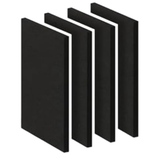 4 Pcs Foam Padding Sheet with Adhesive Backing Self Stick Neoprene Insulation Foam Sheet Black for Furniture Cars Speakers (1 Inch Thick,6 x 6 Inches,Grey) - color: Gray, size: 1 Inch Thick, 6 x 6 Inches