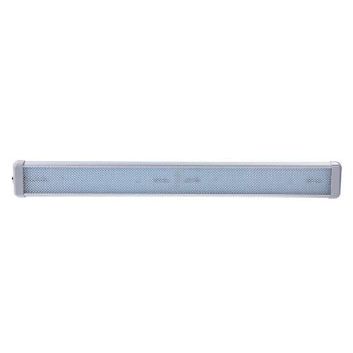 Raycharm RV Working Vehicle Interior LED Light Fixture, 33.9" x 3.9" Aluminum Housing, 6000K Cool-White Large Spaces Illuminating, High-Output Low Ampere Draw, On/Off Rocker Switch, 12V-24V DC, 1-Pack - size: 33.9" x 3.9"