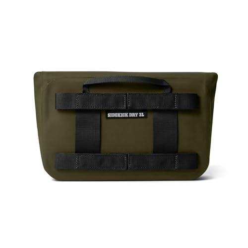 YETI Sidekick Dry 3L Gear Case, Olive - color: Olive, size: Sidekick 3L