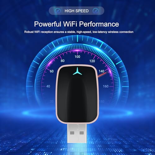 CAMECHO 2-in-1 Wireless CarPlay Android Auto Car Adapter, Wireless Apple Car Play Android Auto Dongle, CarPlay Adapter Converts Factory Wired to Wireless, Plug & Play, Fast Connect No Delay