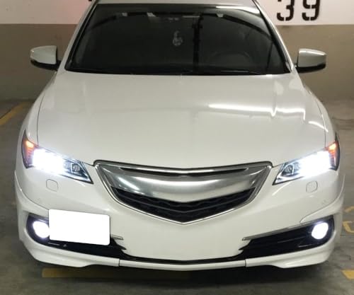iJDMTOY Tow Hook License Plate Mounting Kit for Acura 2015-2020 TLX