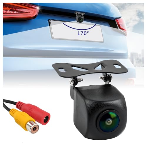 1080P Car Backup Camera IP68 Waterproof,HD AHD/CVBS Back Up Camera for Cars with Adjustable Bracket,170° Wide Angle Reverse Camera Universal Rear View Camera for Cars SUVs
