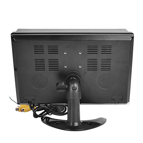 Hikity 10 Inch Small Monitor Screen Video Displays Quad Split HD Screen - size: 10 Inch+Car Charger