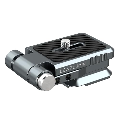 Foldable DSLR Camera L Bracket,Lightweight Camera L Bracket Vertical Horizontal Switching Tripod Quick Release Plate Compatible with Canon Nikon Sony DJI Osmo Ronin Zhiyun Stabilizer Tripod - color: Gray-L Bracket
