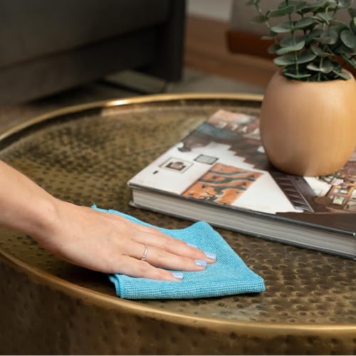 S&T INC. Microfiber Cleaning Cloth, 12 Pack, 11.5" x 11.5" - size: 12 Pack