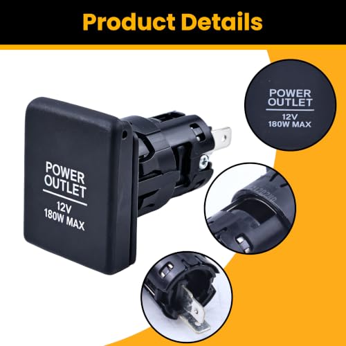 Cigarette Lighter Power Socket Plug Outlet Compatible with Honda