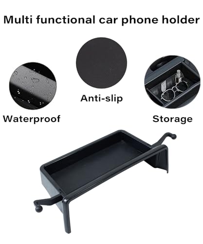 Car Phone Mount for 2021-2024 Toyota Sienna 9" Screen Accessories - size: fit for 2021-2024 Toyota Sienna(9 Inch with Tray)