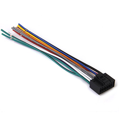 16Pin Android Car Radio Stereo Power on Harness Test Start Wire Cable for Aftermarket Android Radio Stereo with 16pin Power Socket - style: 16Pin Power On Cable