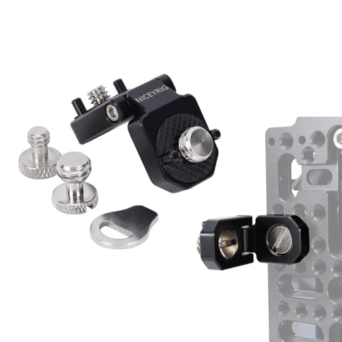 NICEYRIG Mini Right-Angle Plate L-Shape Mounting Bracketfor ARRI Thread-584